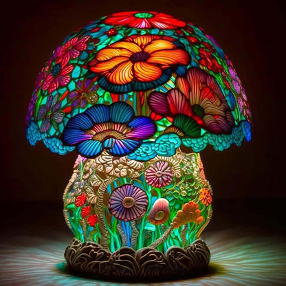 2024 Stained Glass Plant Series Table Lamp